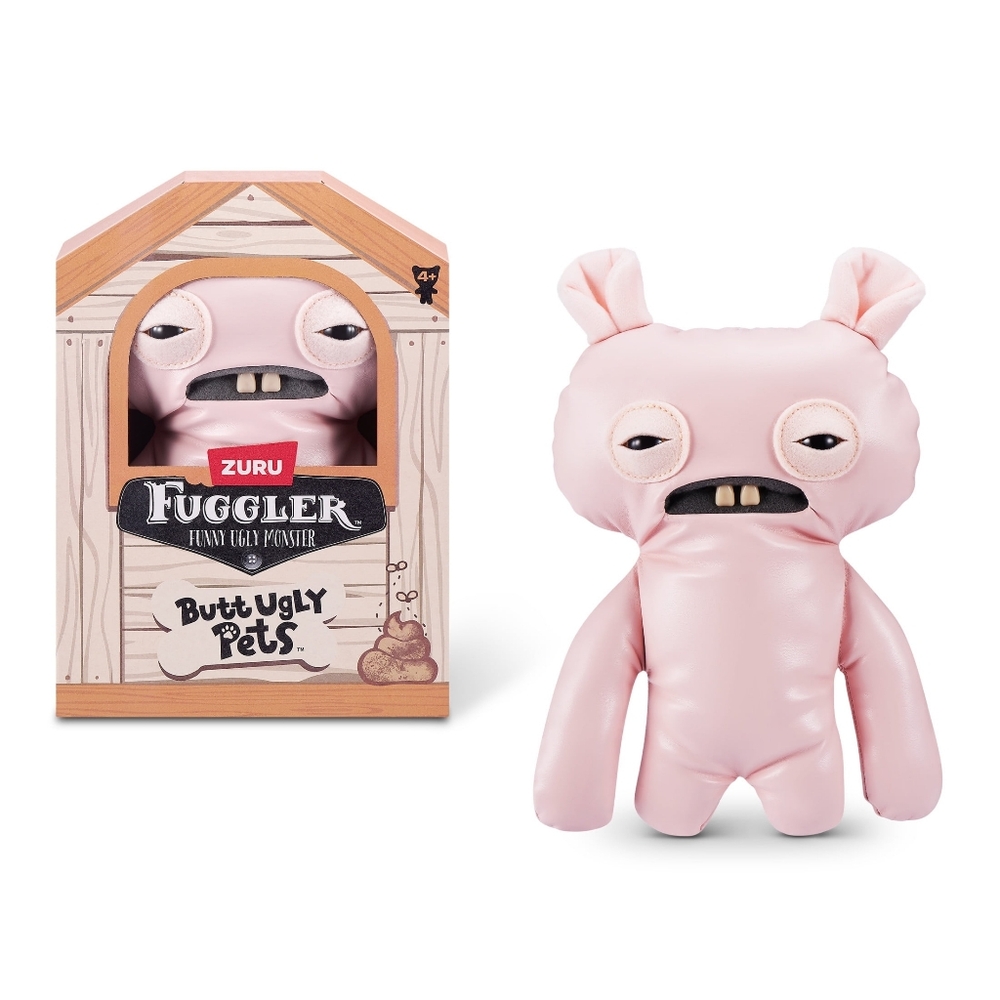 Fuggler Butt Ugly Pets Uncladimir Tootin Hairless Rat Funny Monsters 9" Plush